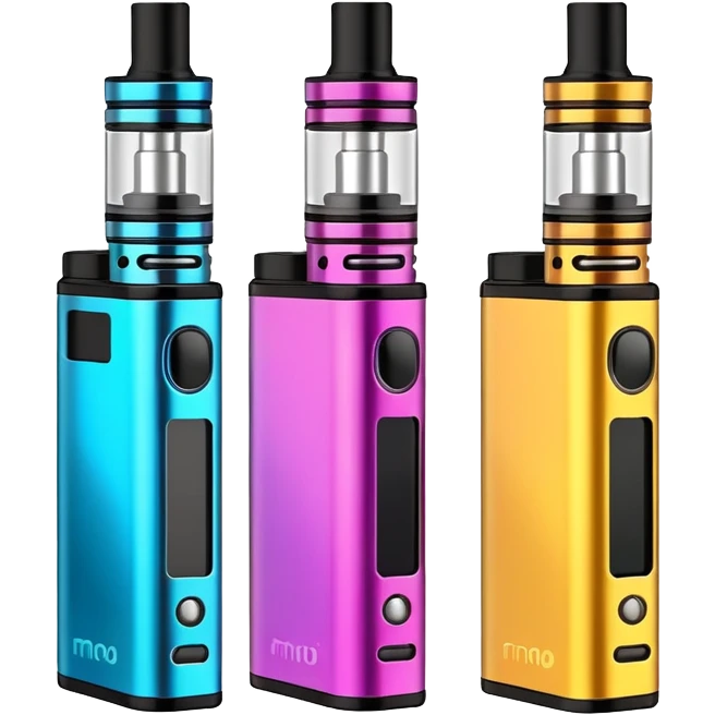 colorful box mod vape device emoji