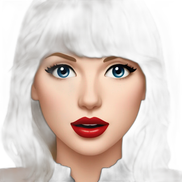 taylor-swift-selfie-milk-on-face-dripping emoji