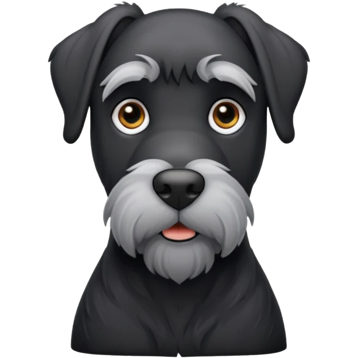 Giant schnauzer emoji