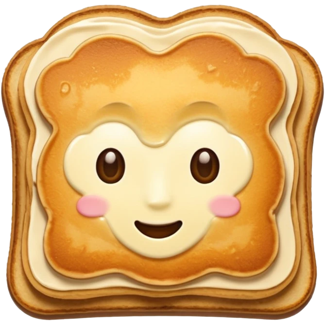 a pancake on toast emoji