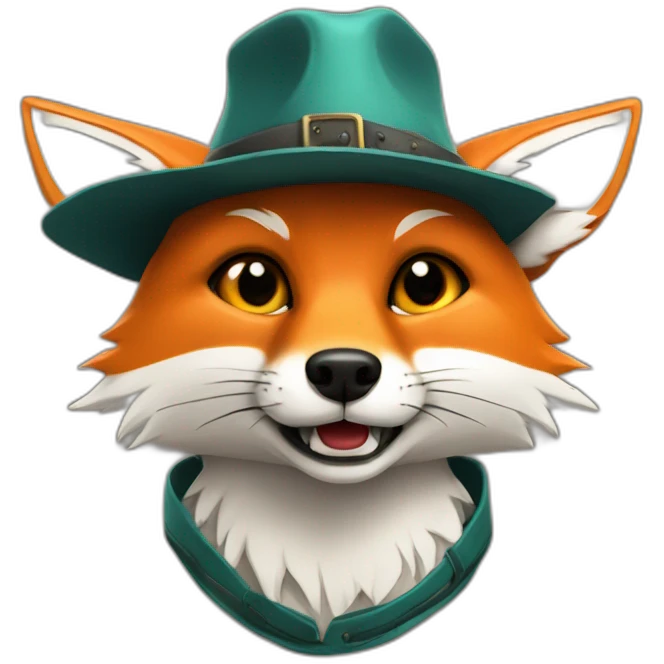 Kettari fox chiffa with hat smoked emoji
