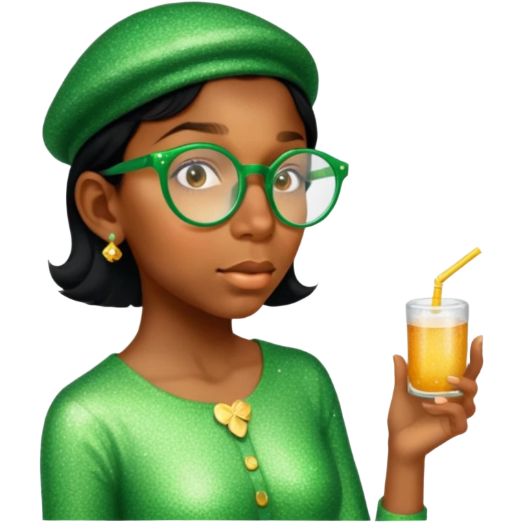 Sparkling Leprechaun emoji