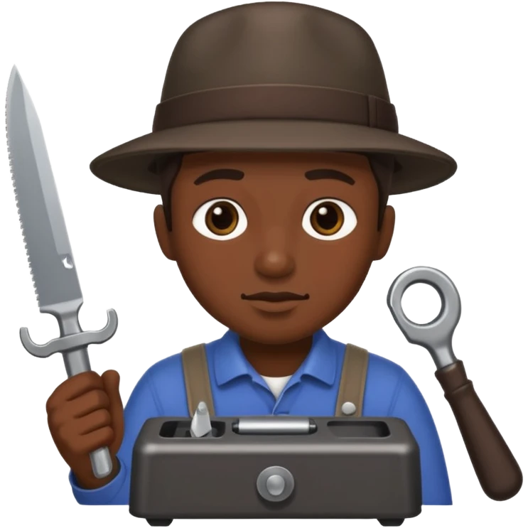 Knife sharpener emoji