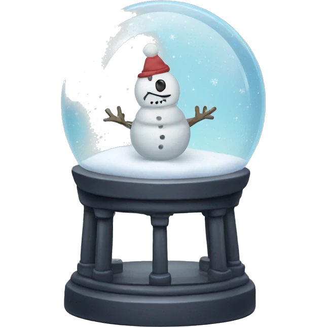 Snow globe  emoji