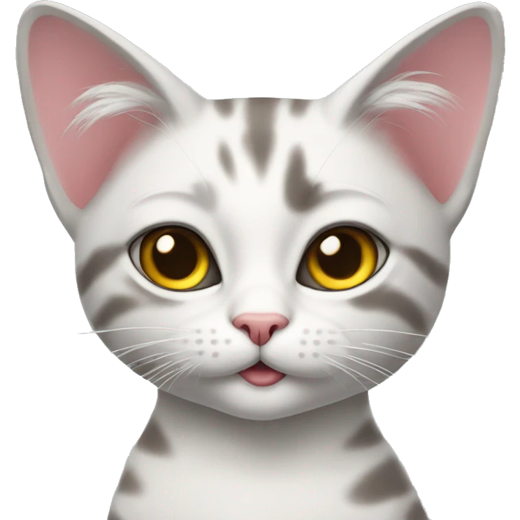 coquette cat emoji