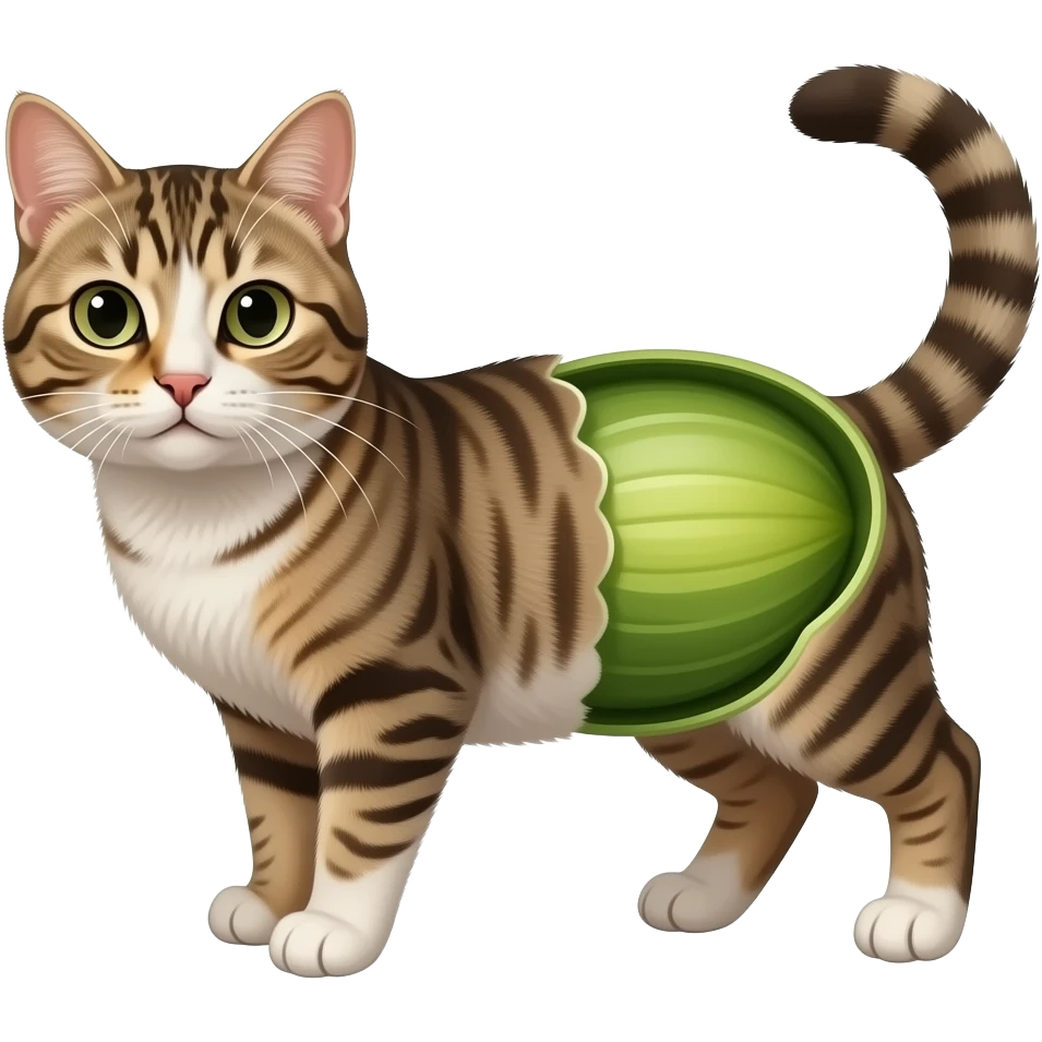 Наполовину кот наполовину тюльпан emoji