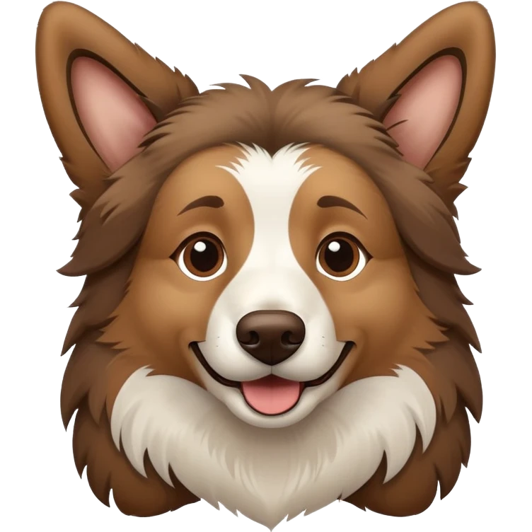 Bohemian Shepard dog emoji