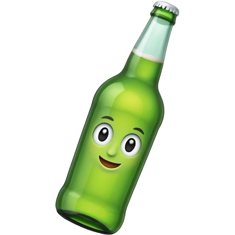 Botella de cerveza emoji