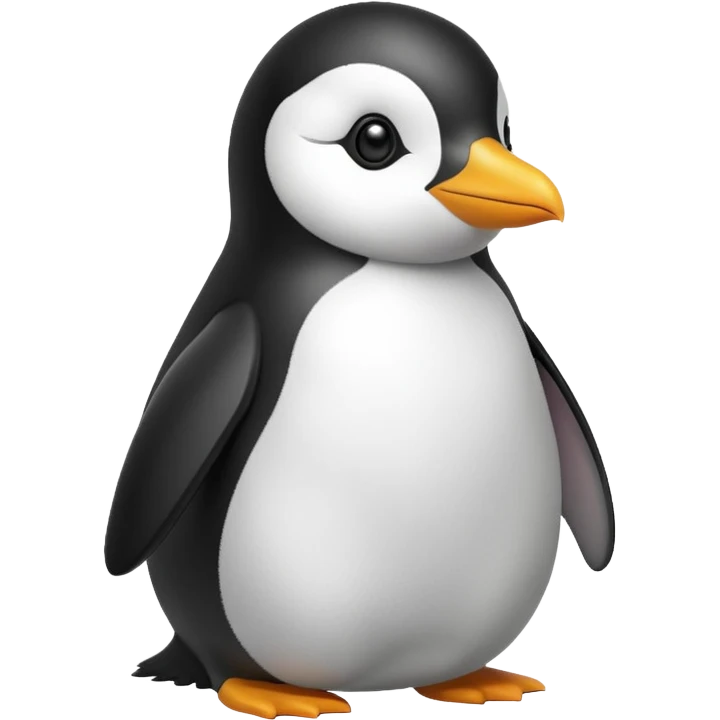 A pear penguin 🐧🍐 emoji