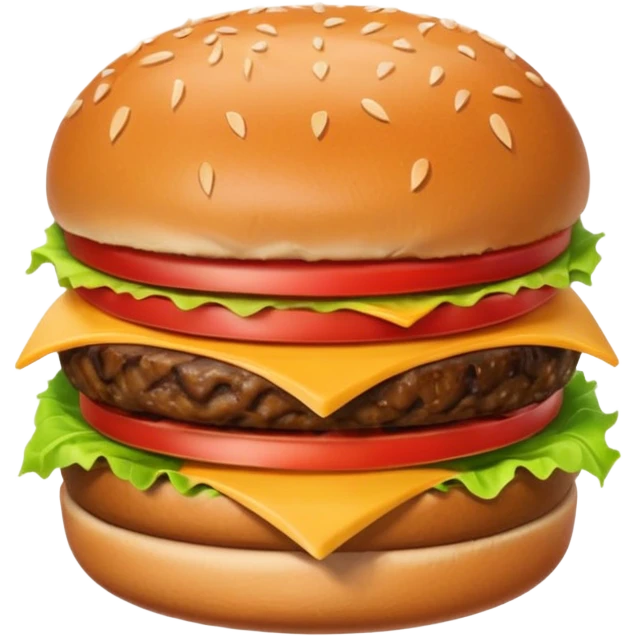 Burguro And Fryuro is two separate entities. The one on the left is a burger, consisting of 2 buns, lettuce, cheese, meat and tomatoes. The burger expresses a angry expression. While the one on the right is a carton of fries, also having a slightly annoyed expression. emoji