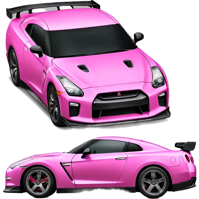 Pink gtr emoji