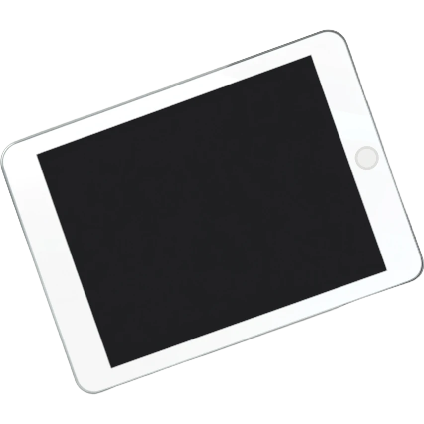 sleeping iPad on pillow emoji