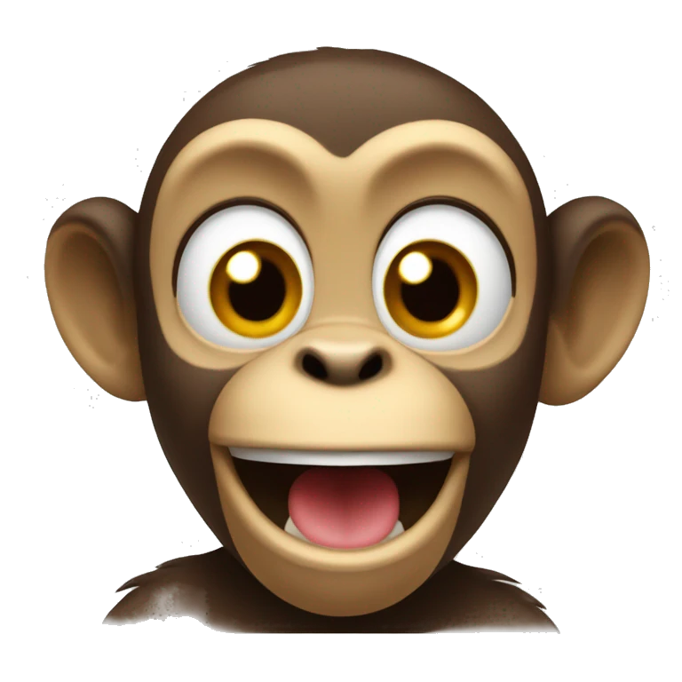 excited monkey  emoji
