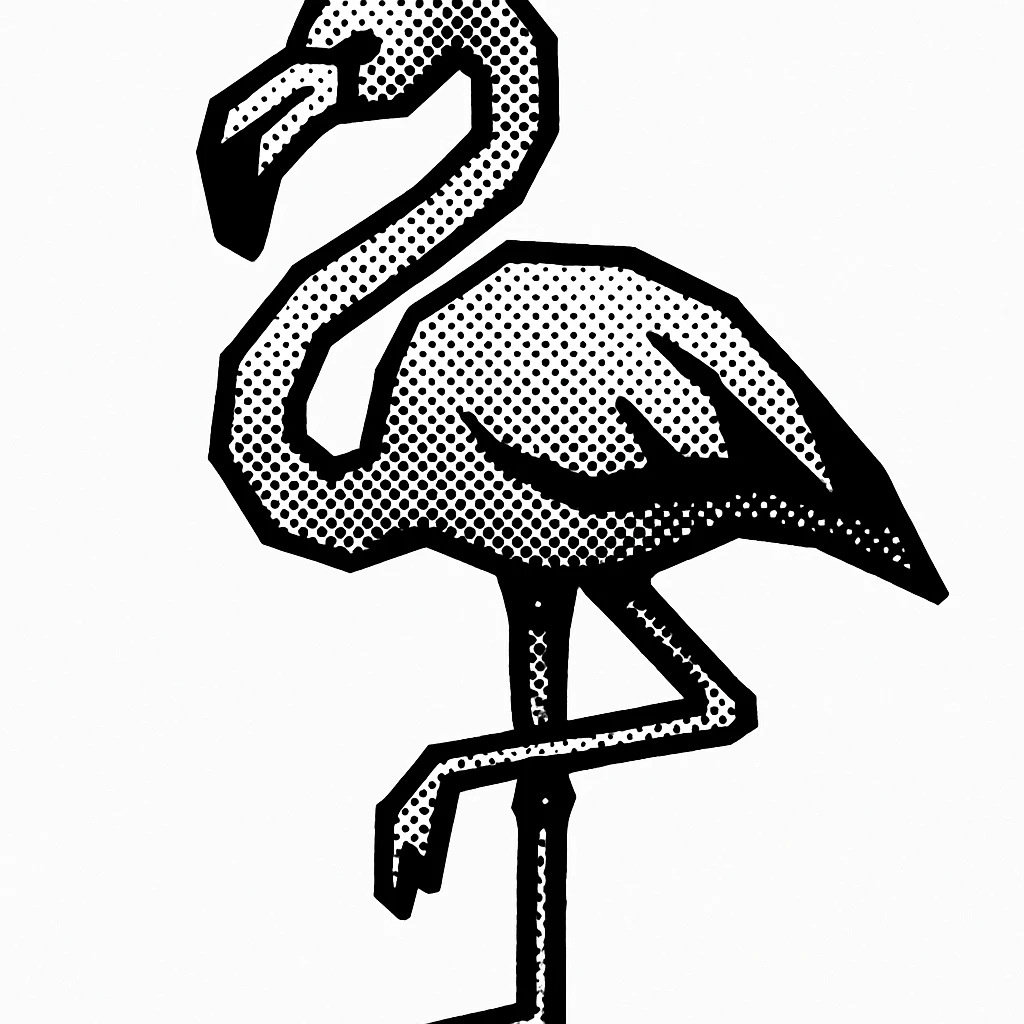 flamingo emoji