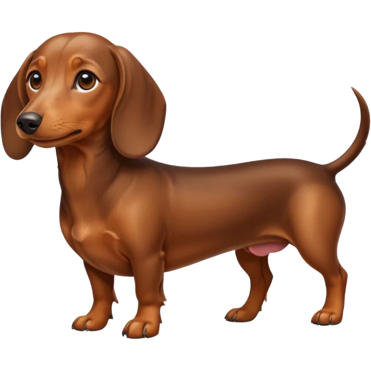 Dachshund  emoji