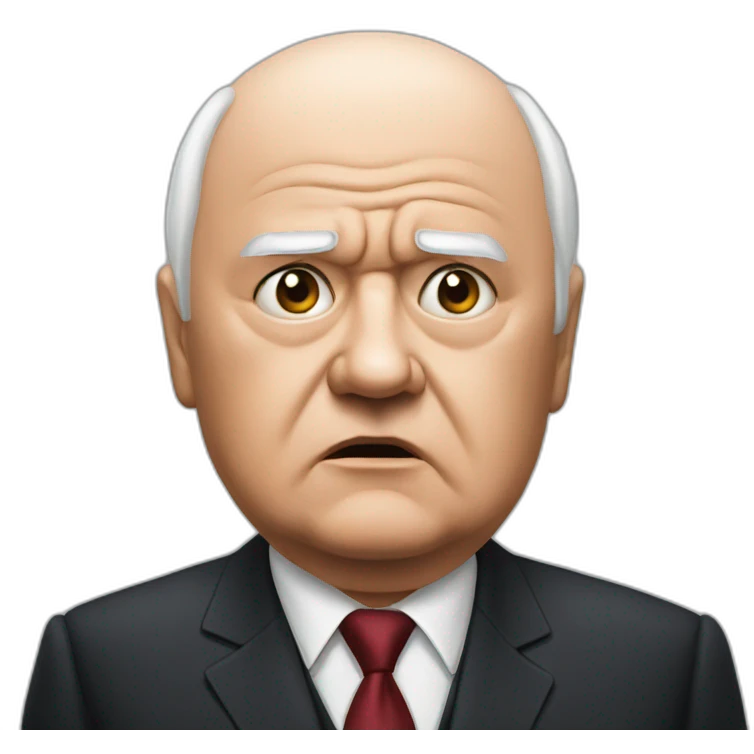 Gorbachev angry emoji