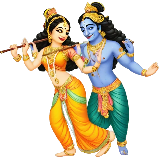 Radha Krishna  emoji