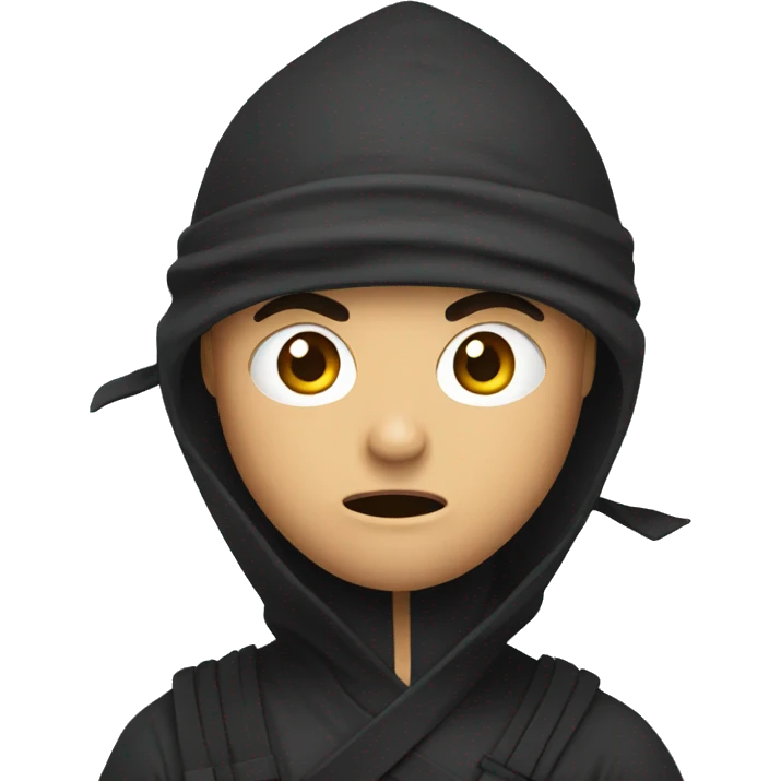 confused ninja emoji
