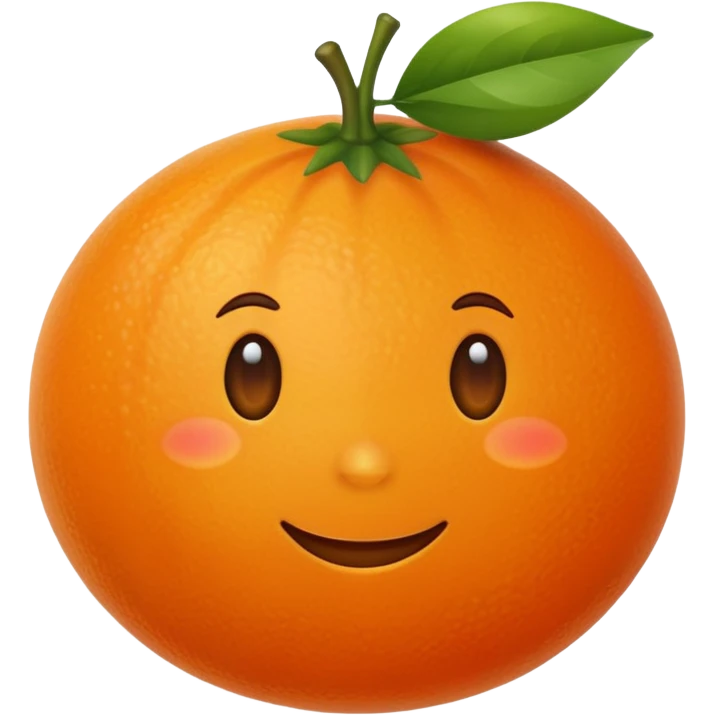  portakal meyvesi emoji