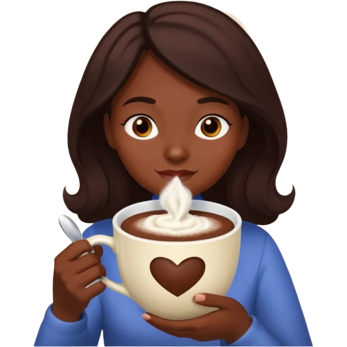 coperta, cinnamon roll, cioccolata calda, porridge emoji