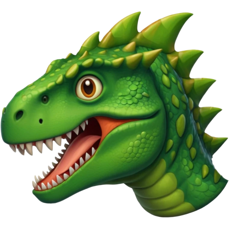 dinosaur portrait emoji