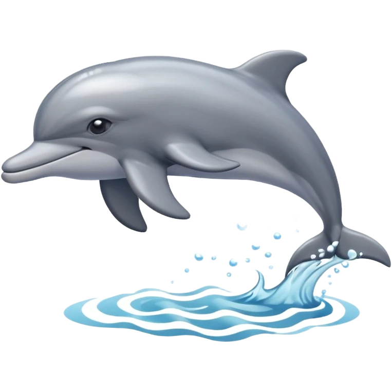 with dolphin please emoji