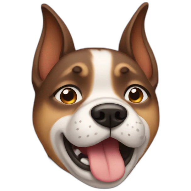 Dog crying emoji
