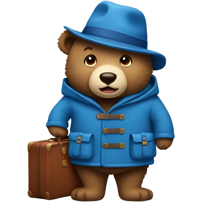 Paddington bear emoji