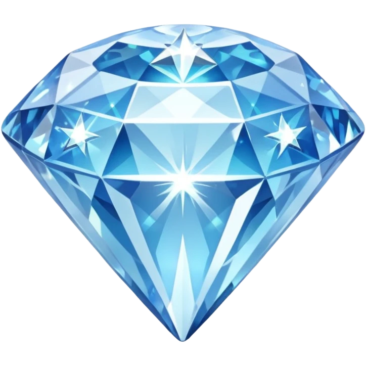 diamond with small stars  emoji