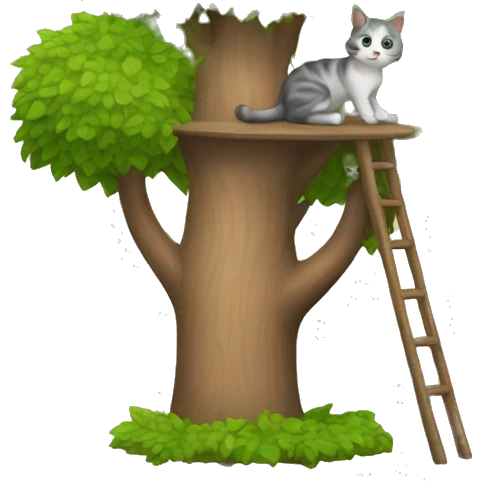 cat tree emoji