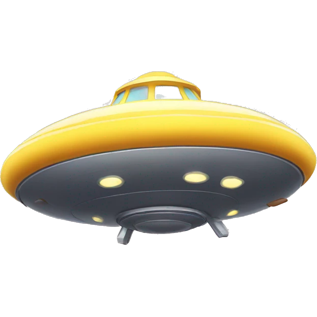 Flying saucer emoji