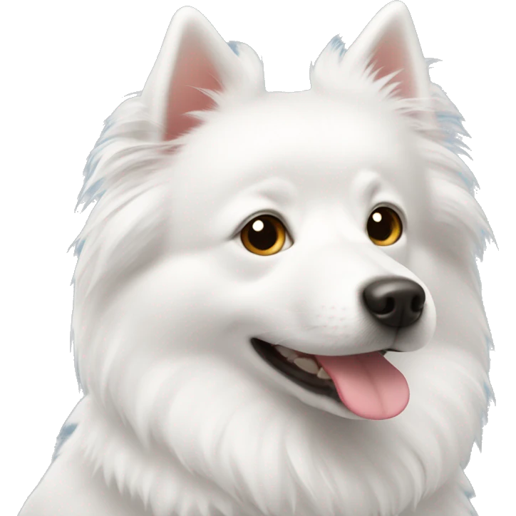 White spitz emoji