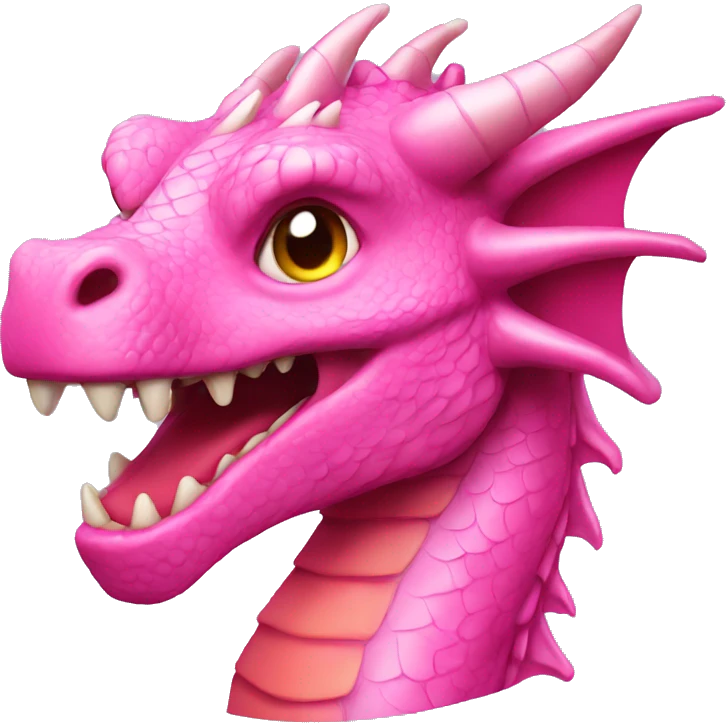 Pink Dragon  emoji