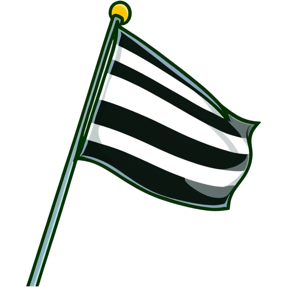 white flag emoji