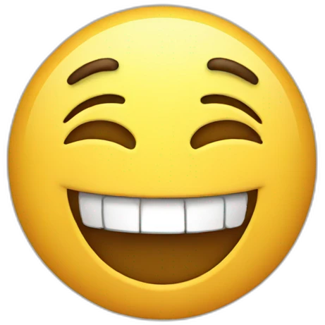 Laugh emoji