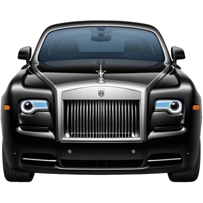 The car Rolls-Royce emoji