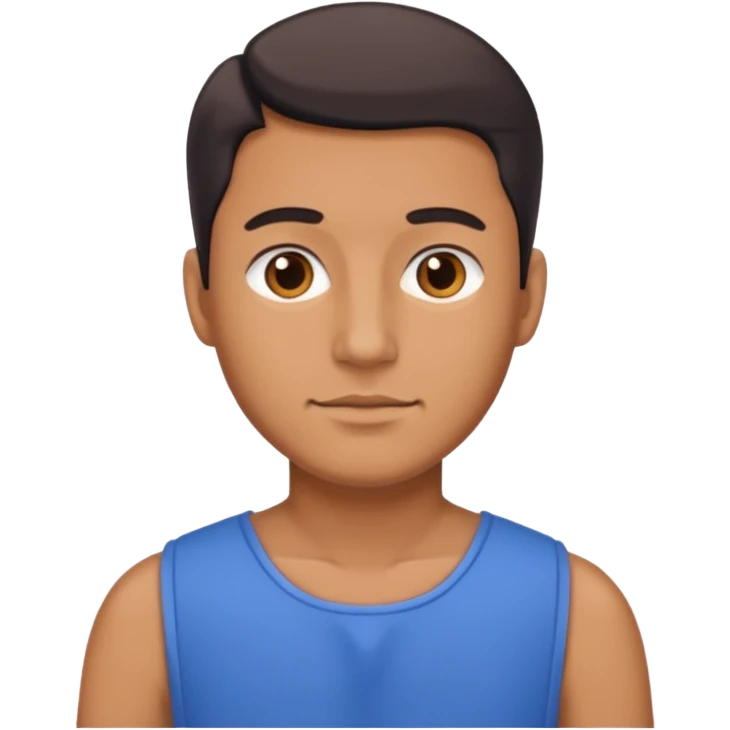 blue dress man emoji