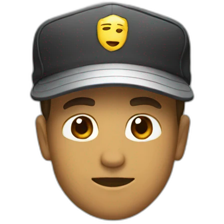 Sin visor emoji