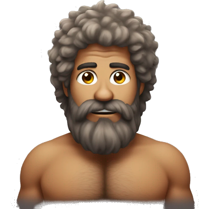 8 pack big hairy guy emoji