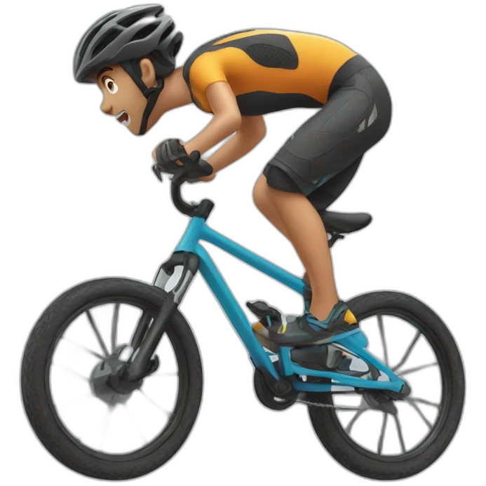 bike jump emoji