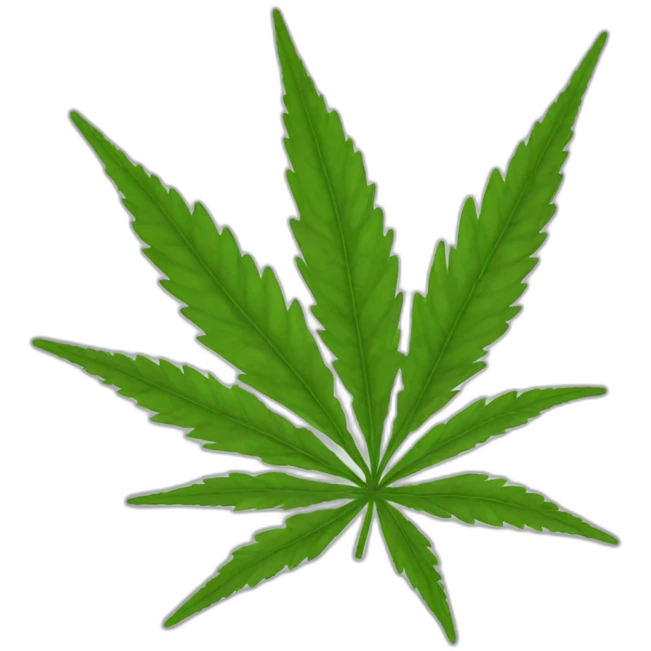 Macron weed emoji