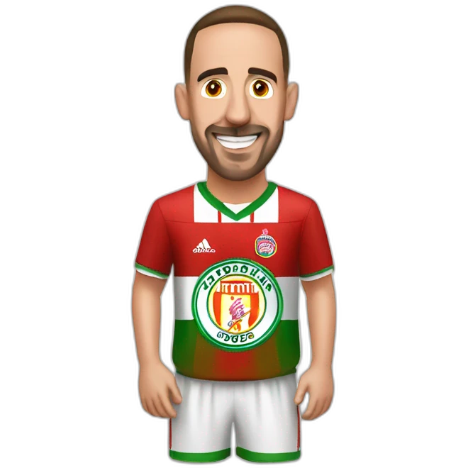 Ribery bière  emoji