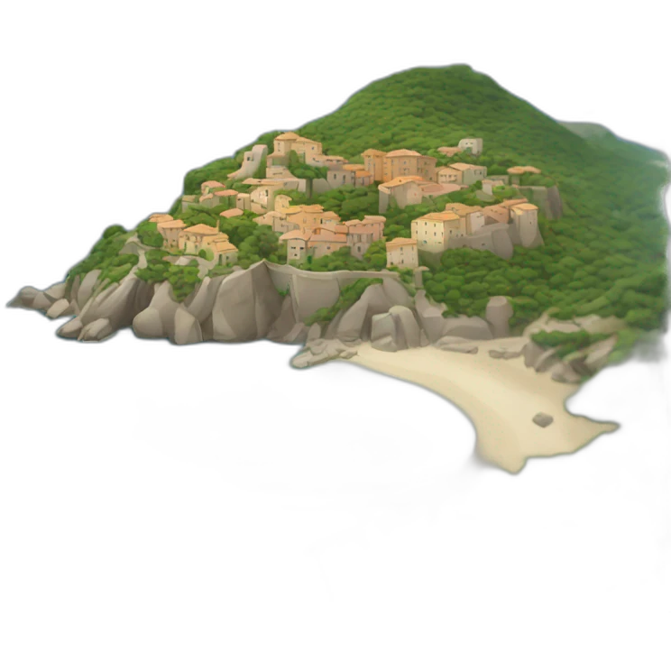 Island corsica emoji