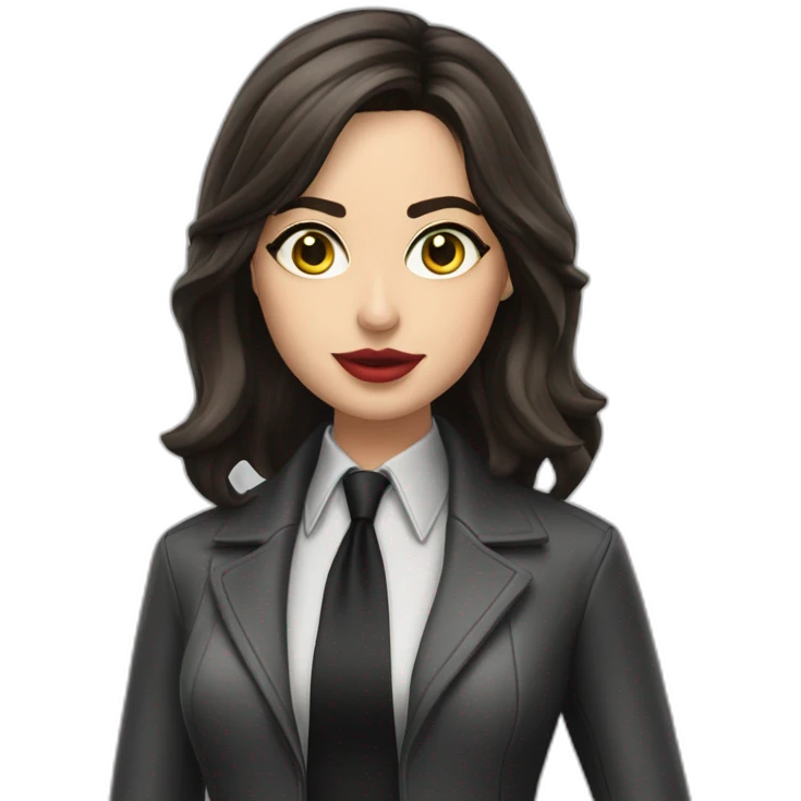 Ana de armas spy costume emoji