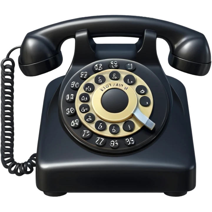 oldschool phone emoji