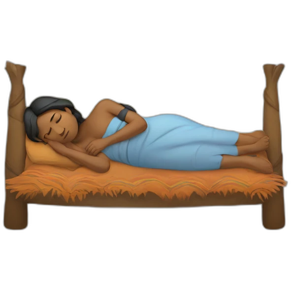 sleeping indian emoji