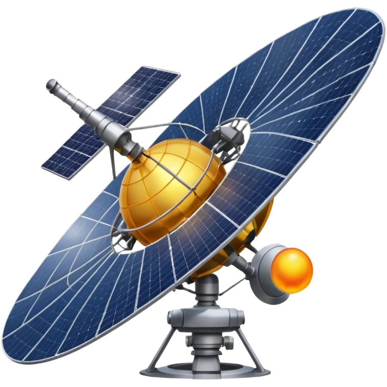 a full view of  Satellite emoji