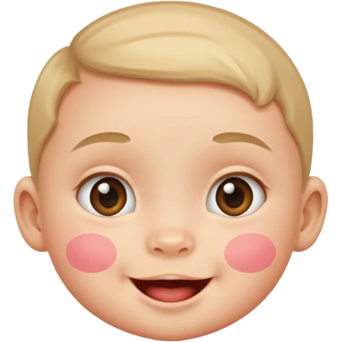 baby face painting emoji