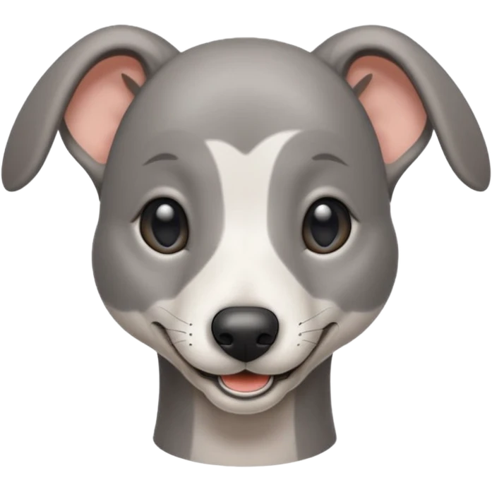 smile greyhound baby emoji