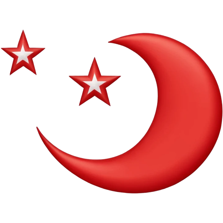 Osmanlı bayrağı  emoji